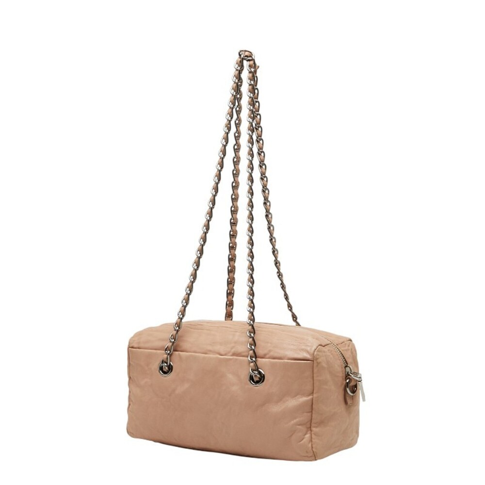 PRADA Pink Leather Shoulder Bag - Picture 2 of 13